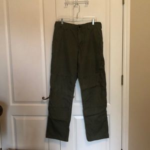 Like New Patagonia Olive Organic Hemp Work Pants